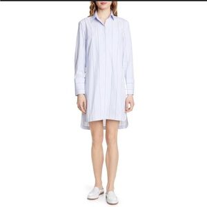 Club Monaco Strawberta Tunic Dress, Blue Stripe, Size 12